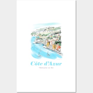 French Riviera Posters and Art